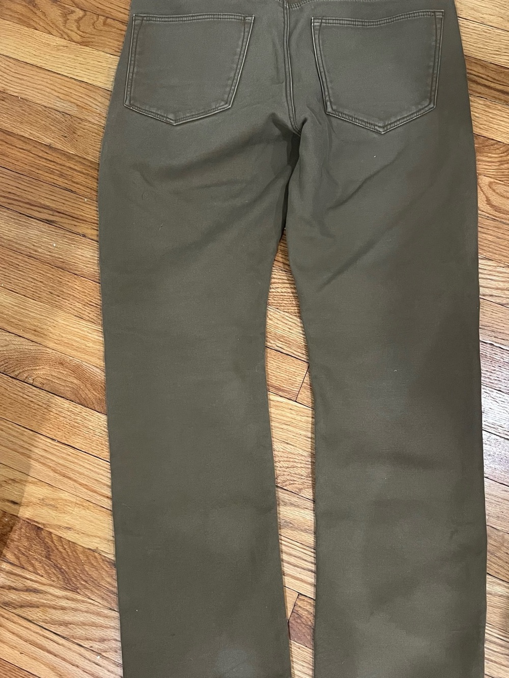 Weatherproof Men's Straight Jeans in Olive